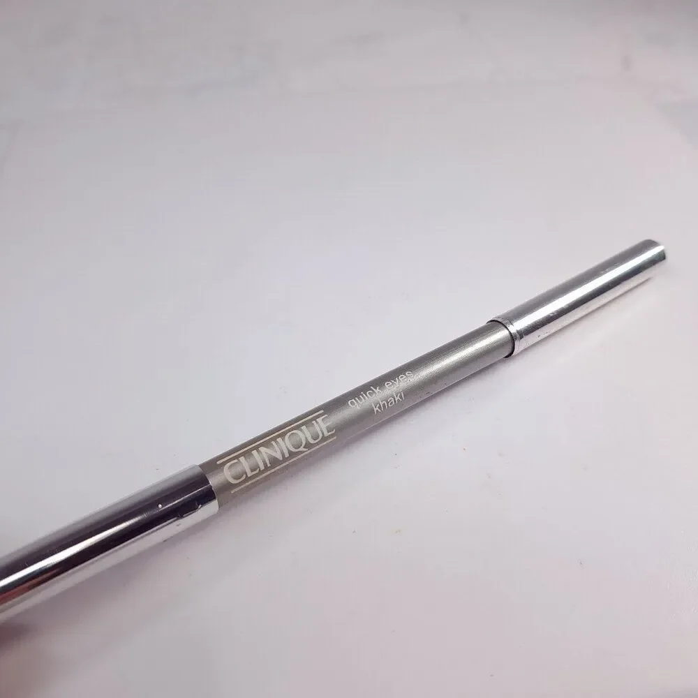 Vintage CLINIQUE Dual End Shadow Liner Quick‎ Eyes Color khaki 03 eyeshadow